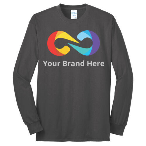 YourBrandHere - Tall Long Sleeve Core Blend Tee Thumbnail