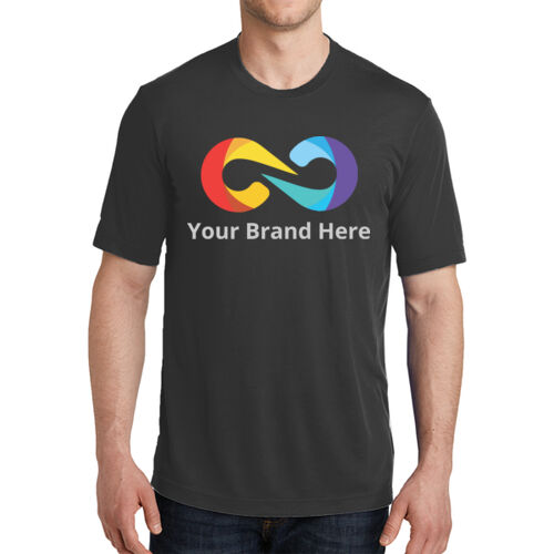 YourBrandHere - PosiCharge &#174; Competitor &#153; Cotton Touch &#153; Tee Thumbnail
